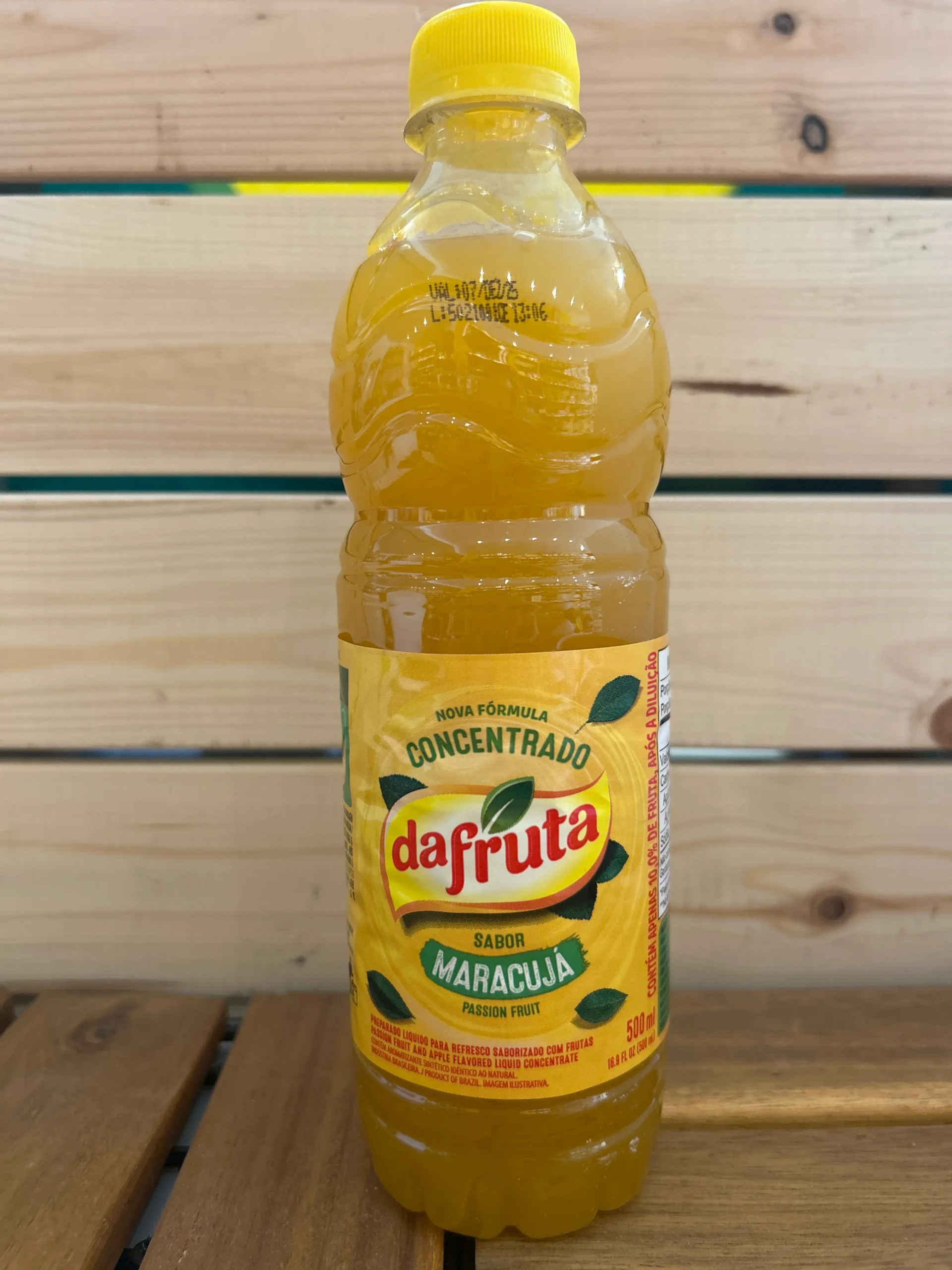 Suco concentrado de maracujá Dafruta 500 ml