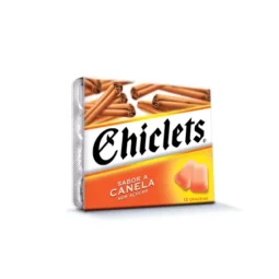 Chiclets Sabor canela 12 pastilhas