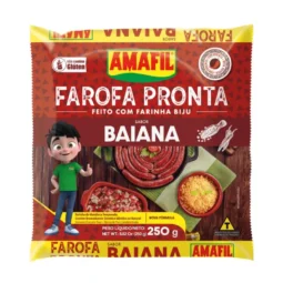 Farofa Sabor Baiana 250g Amafil